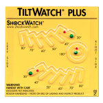 spotsee shockwatch tiltwatch plus monitor kanteling