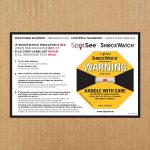 Spotsee Shockwatch label Companion label alternative